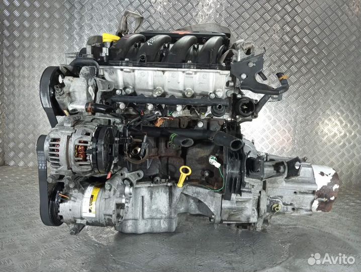 Двигатель K4M 708 Renault Megane 1 Рестайлинг (99-03) 1.6 Бензин