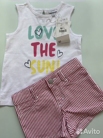 Костюм на девочку 92 новый Италия