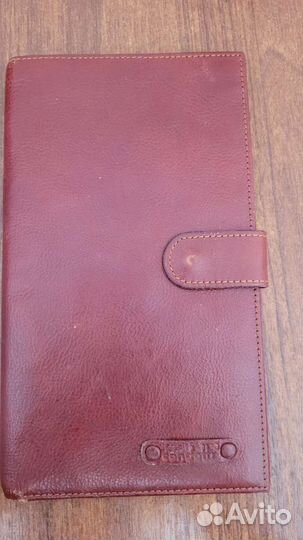 Мужское кожаное портмоне новое