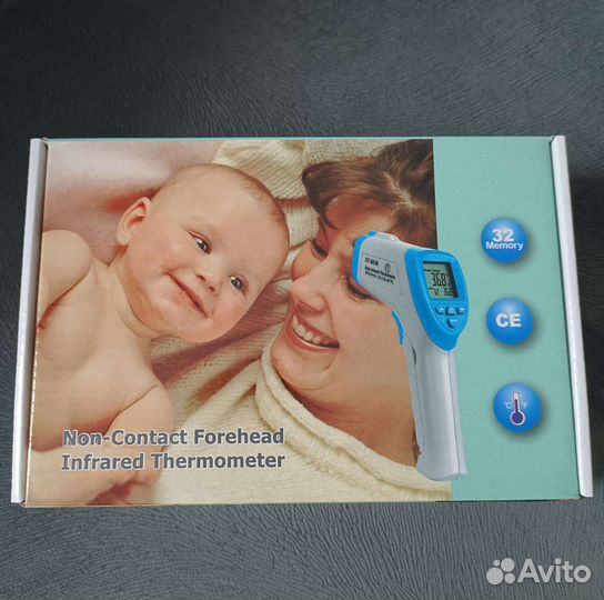 Термометр бесконтактный, инфракрасный градусник