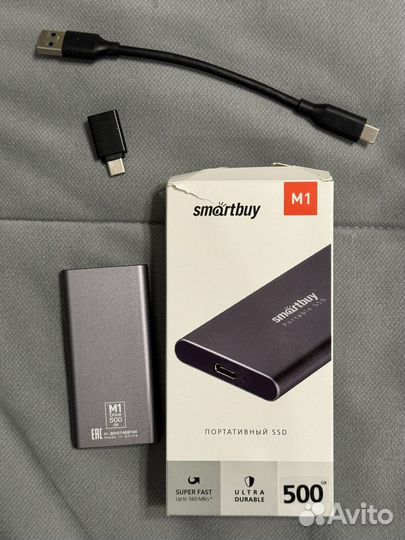 Внешний SSD накопитель Smartbuy M1 на 500gb