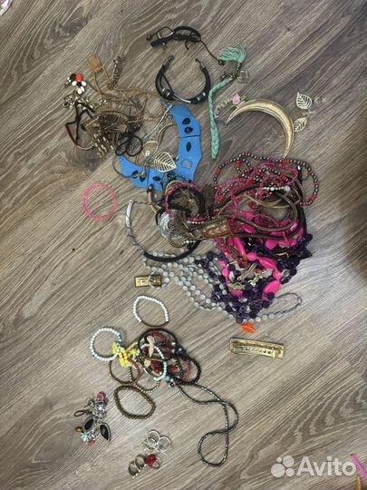 Бижутерия бусы пакетом