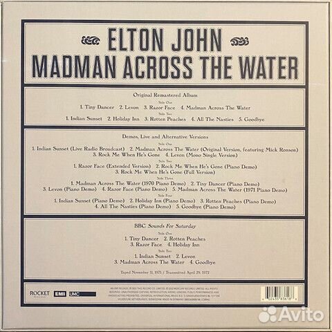 Elton John / Madman Across The Water (50th Anniver