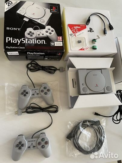 Игровая приставка PlayStation Classic (прошита)