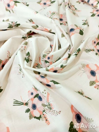 Ткань отрез хлопок