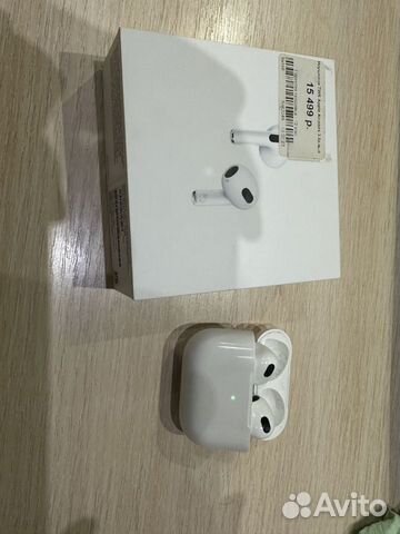 Наушники apple airpods 3