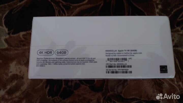 Apple tv 4k 64gb(2021г.)