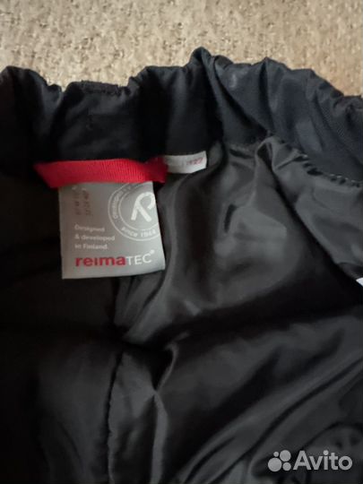 Брюки новве зимние Reima 122 р Черные