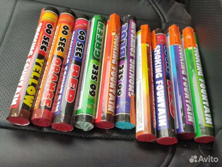 Цветной дым 40, 60, 90сек 350,400,450 гендер дым