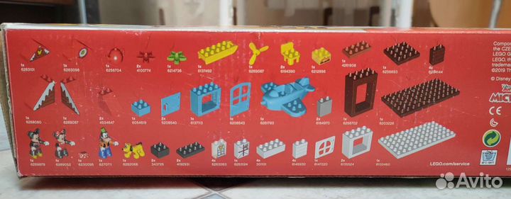 Lego Duplo 10889. Дом Микки