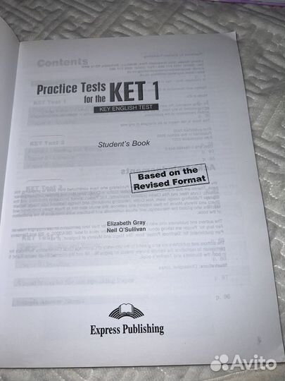 Practice Tests for the KET 1