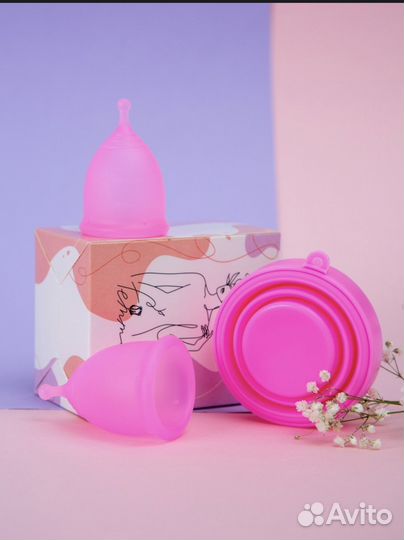 Менструальные чаши новые. Набор