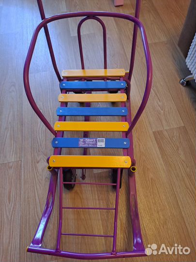 Санки с колесами