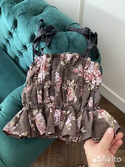 Топ brock collection x H&M