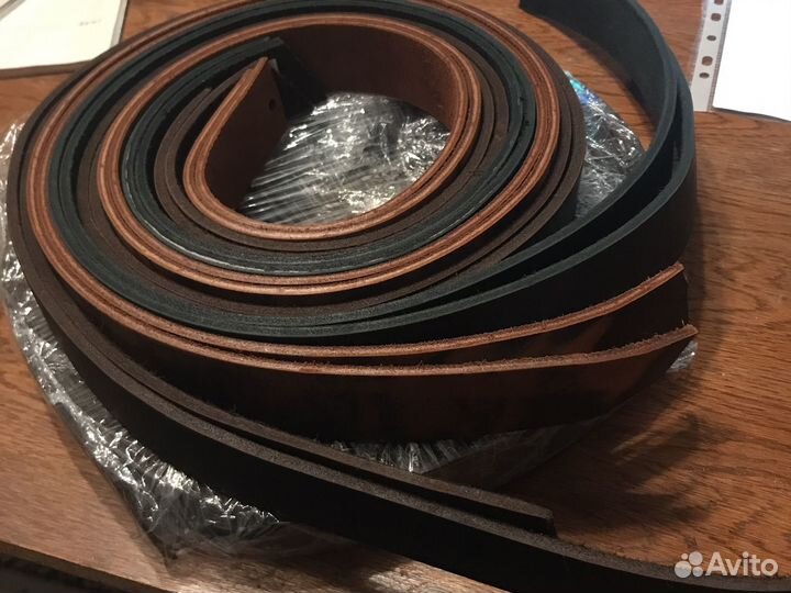 Ременные заготовки и пряжки