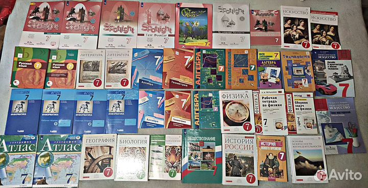 Учебники для 7 класса Вентана/Дрофа/Просвещение