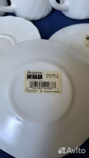 Чашки,блюдца, бульонницы Франция