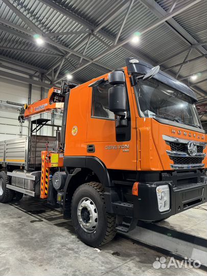 IVECO-Hongyan CQ3256HV35D с КМУ, 2024