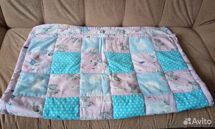 Детское лоскутное одеяло
