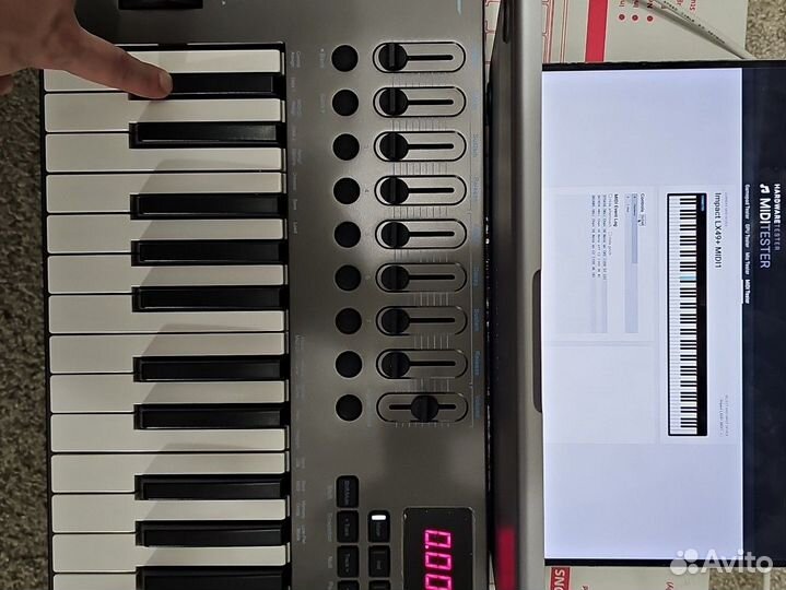 Midi клавиатура Nektar Impact LX49+