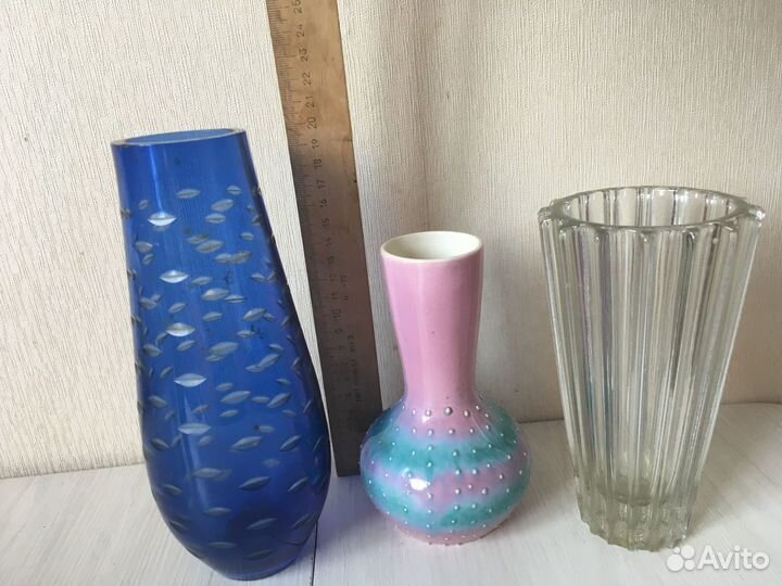 Ваза разная винтаж СССР