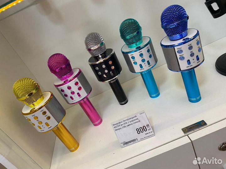 Караоке микрофон Wster ws858