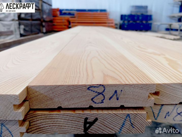 Доска пола 27*141*4000 мм сорт A лиственница