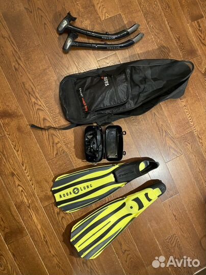 Комплект снорклинг Aqua Lung,Bare,Oceanic,Mares