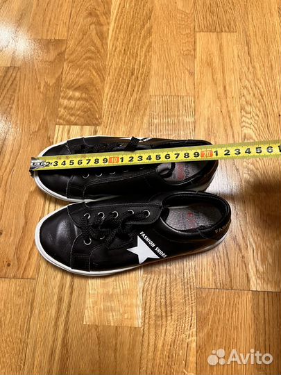 Кеды женские натуральная кожа