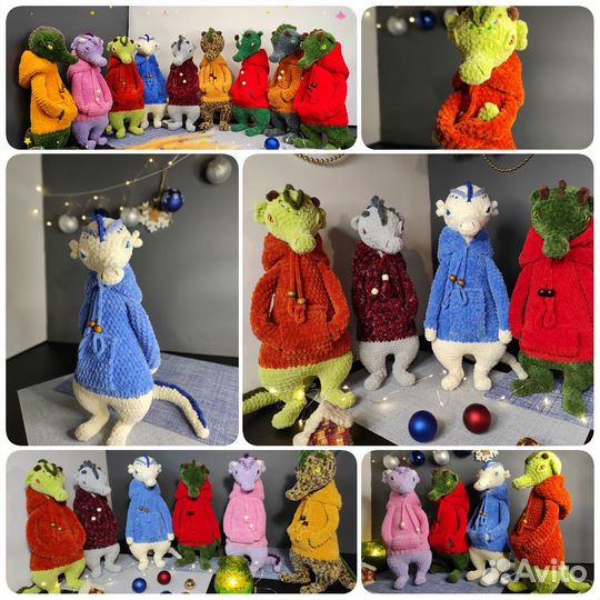 Вязаные игрушки в наличии