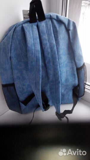 Новый голубой рюкзак