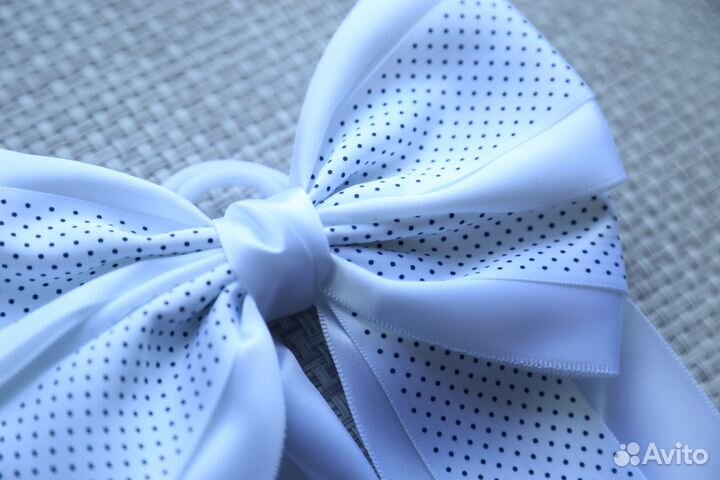 Бант для школы, резинки, бантики, заколки