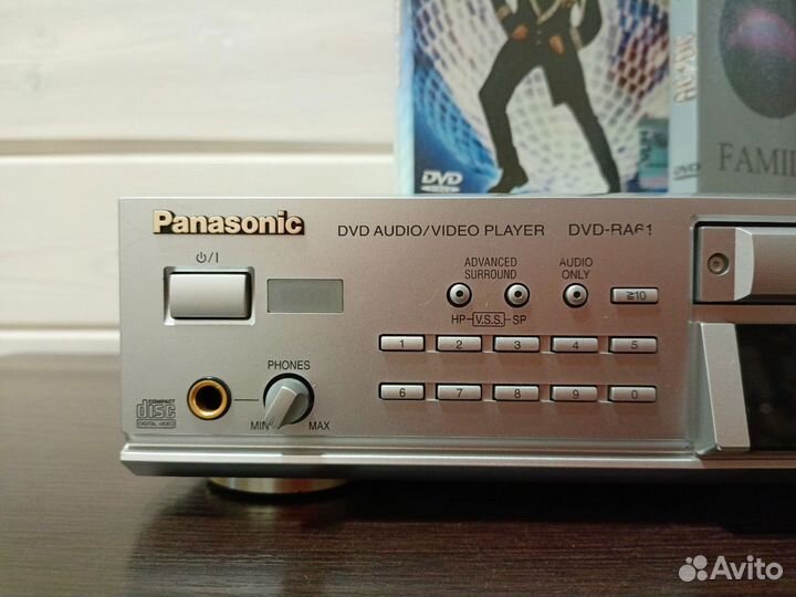 CD DVD Проигрыватель Panasonic DVD-RA61