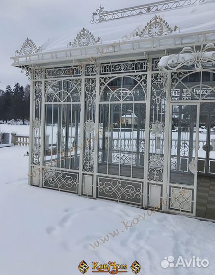 Кованые беседки для дачи в Москве от производителя