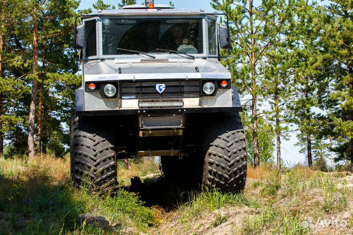 Вездеход «Бурлак» 6x6 с кму