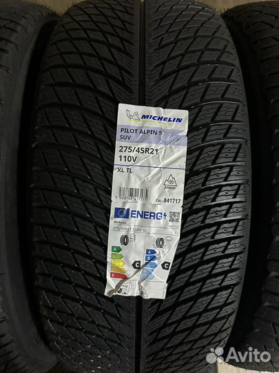 Michelin Pilot Alpin 5 275/45 R21 и 315/40 R21 110V
