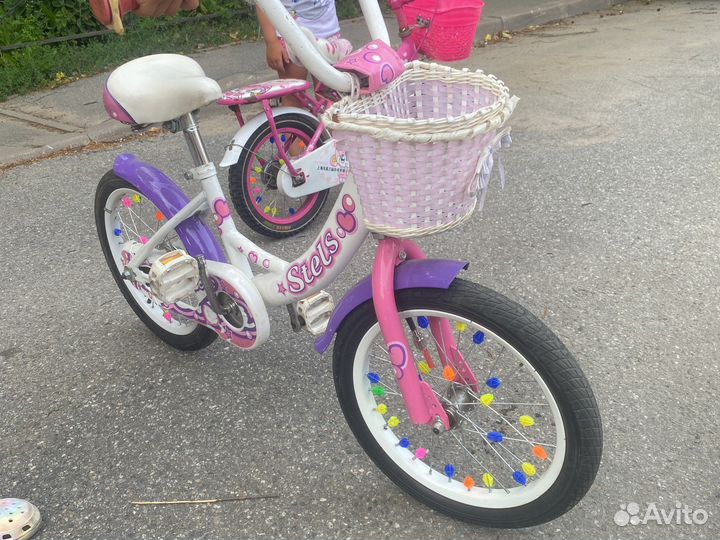 Детский велосипед stels 16