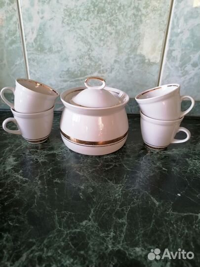 Сервиз кофейный Полонского Ф. Завода СССР