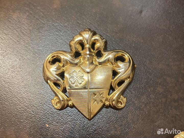 Брошь винтаж Геральдика Германия Чехословакия