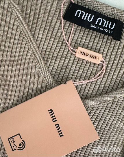 Платье miu miu