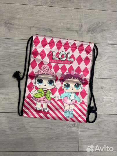 Мешок для обуви кукла LOL новый