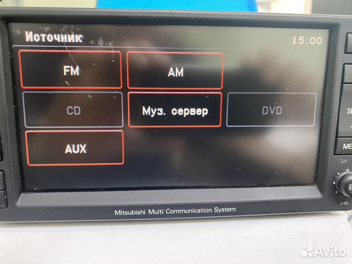 Магнитола mmcs для mitsubishi