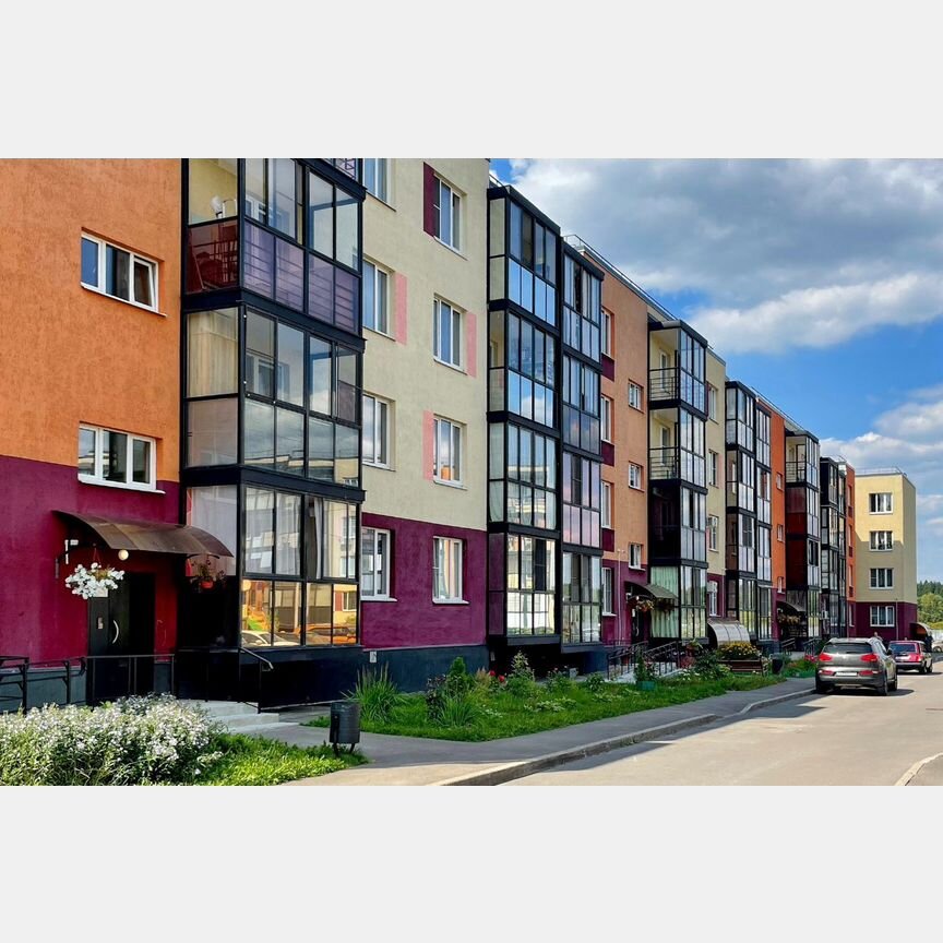 1-к. квартира, 41,1 м², 1/4 эт.