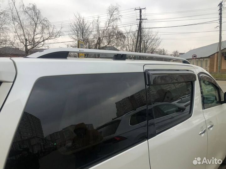 Рейлинги на крышу автомобиля Toyota Alphard