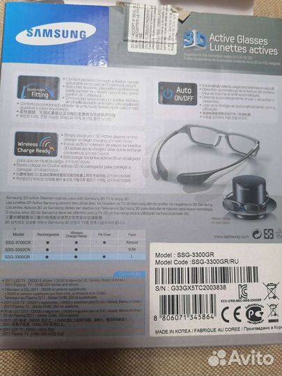 3d очки samsung