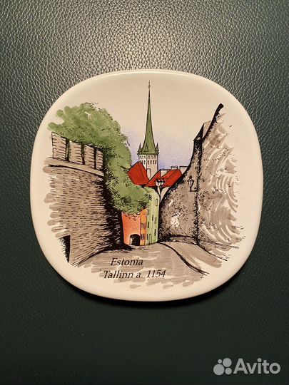 Тарелка настенная панно Эстония
