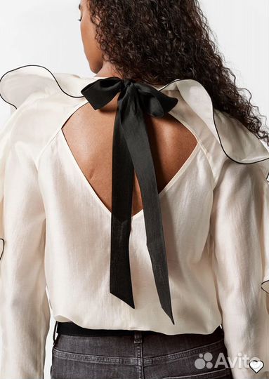 Блуза &other stories с оборками