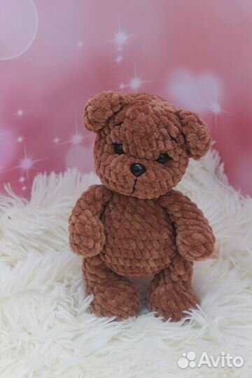 Вязанные игрушки маленькие, мишки, зайки