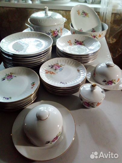 Столовый сервиз ГДР