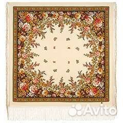 Павловопосадский платок шерсть